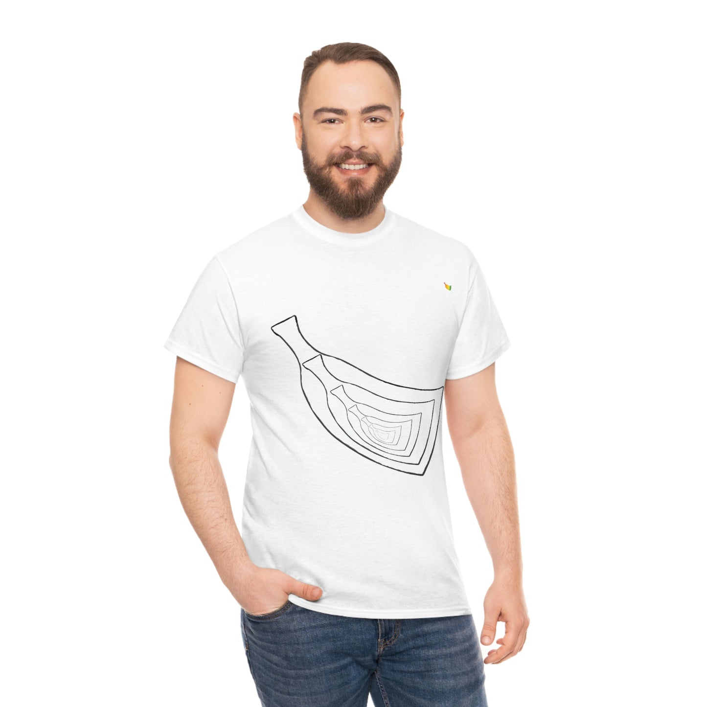 Flavor's Trippy Plantain Heavy Cotton Tee