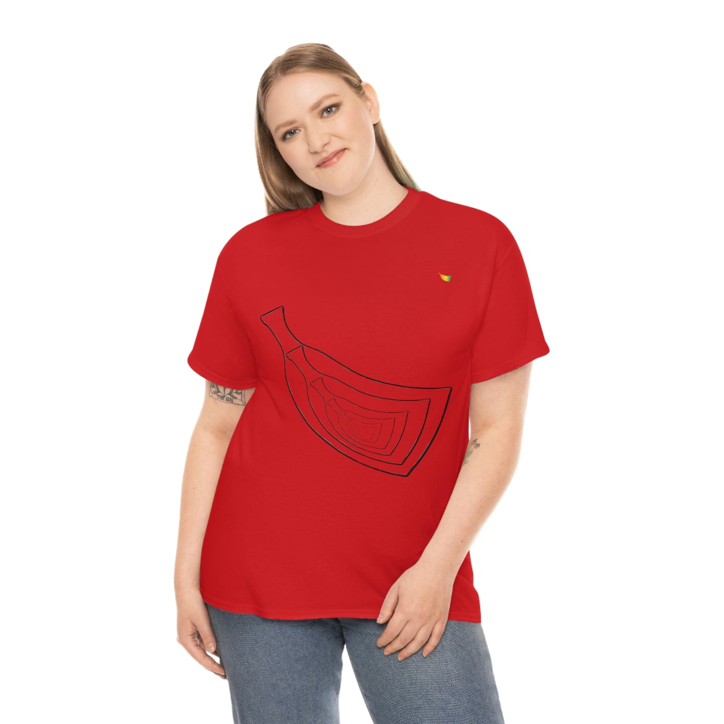 Flavor's Trippy Plantain Heavy Cotton Tee