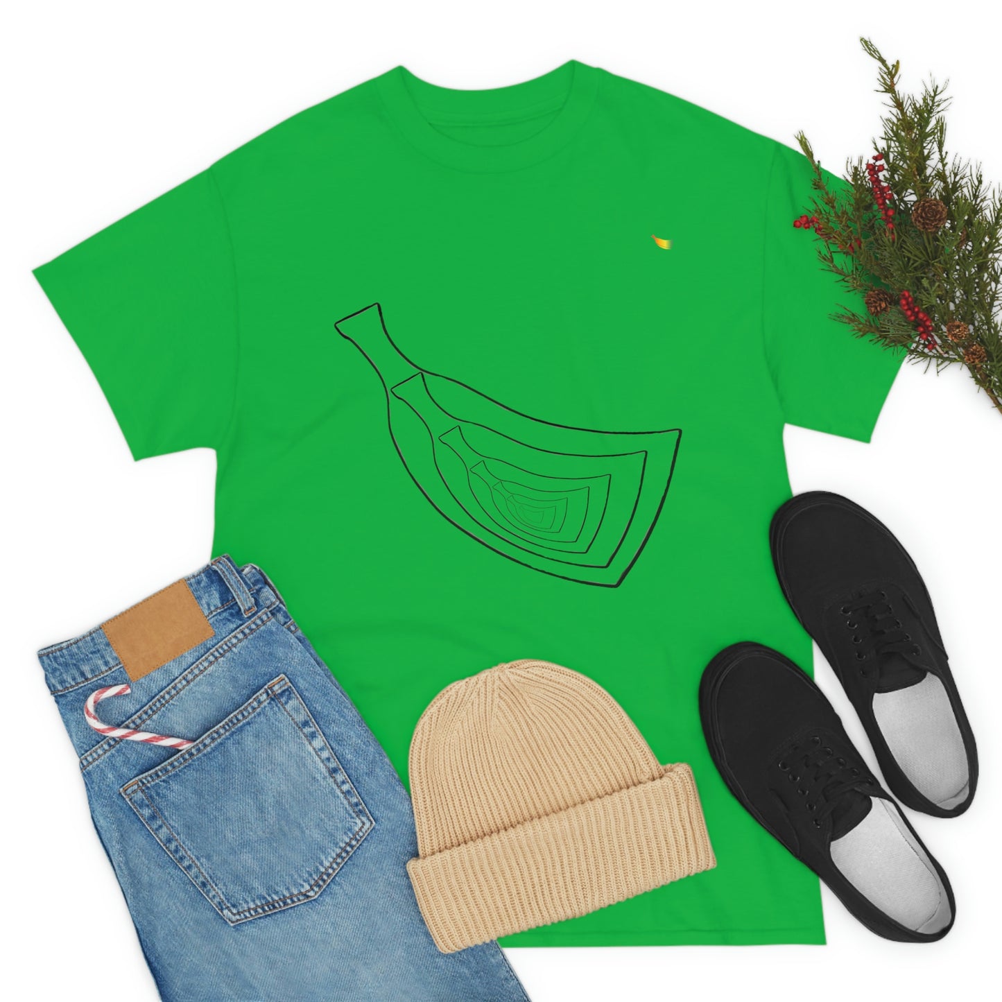 Flavor's Trippy Plantain Heavy Cotton Tee