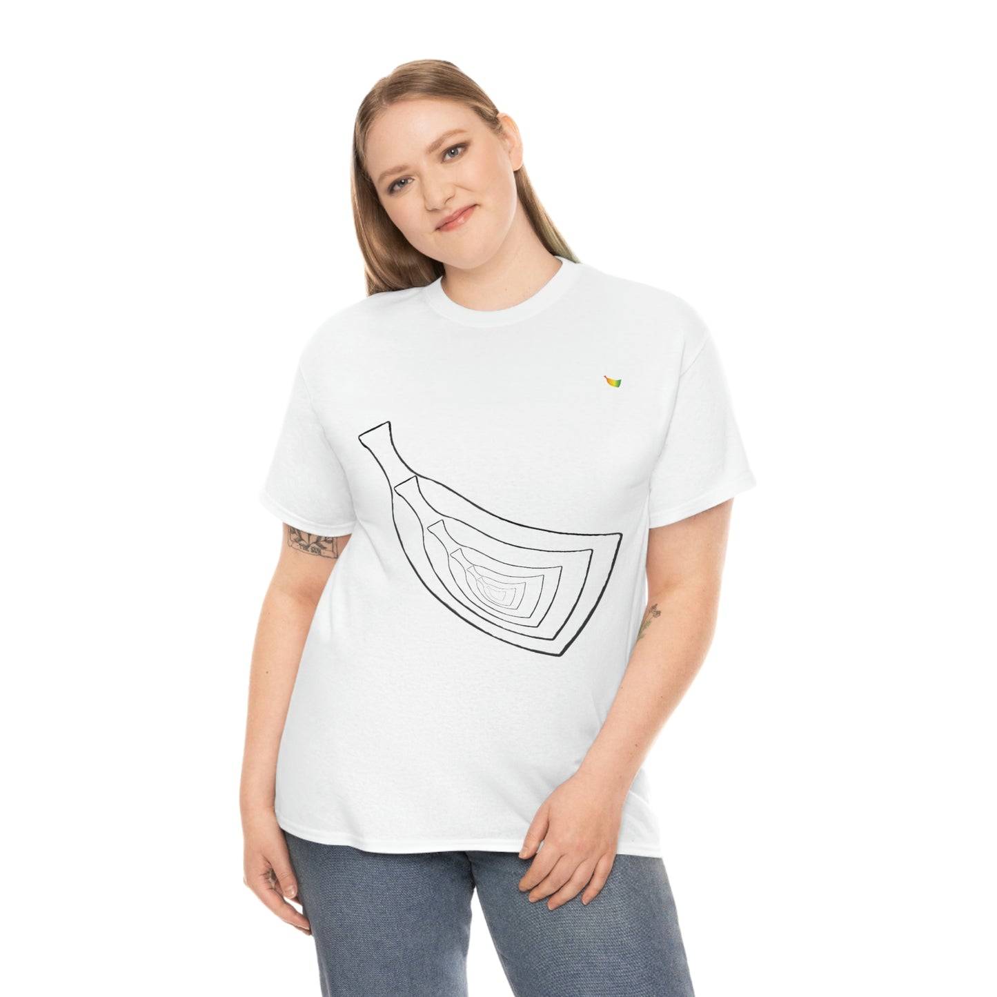 Flavor's Trippy Plantain Heavy Cotton Tee