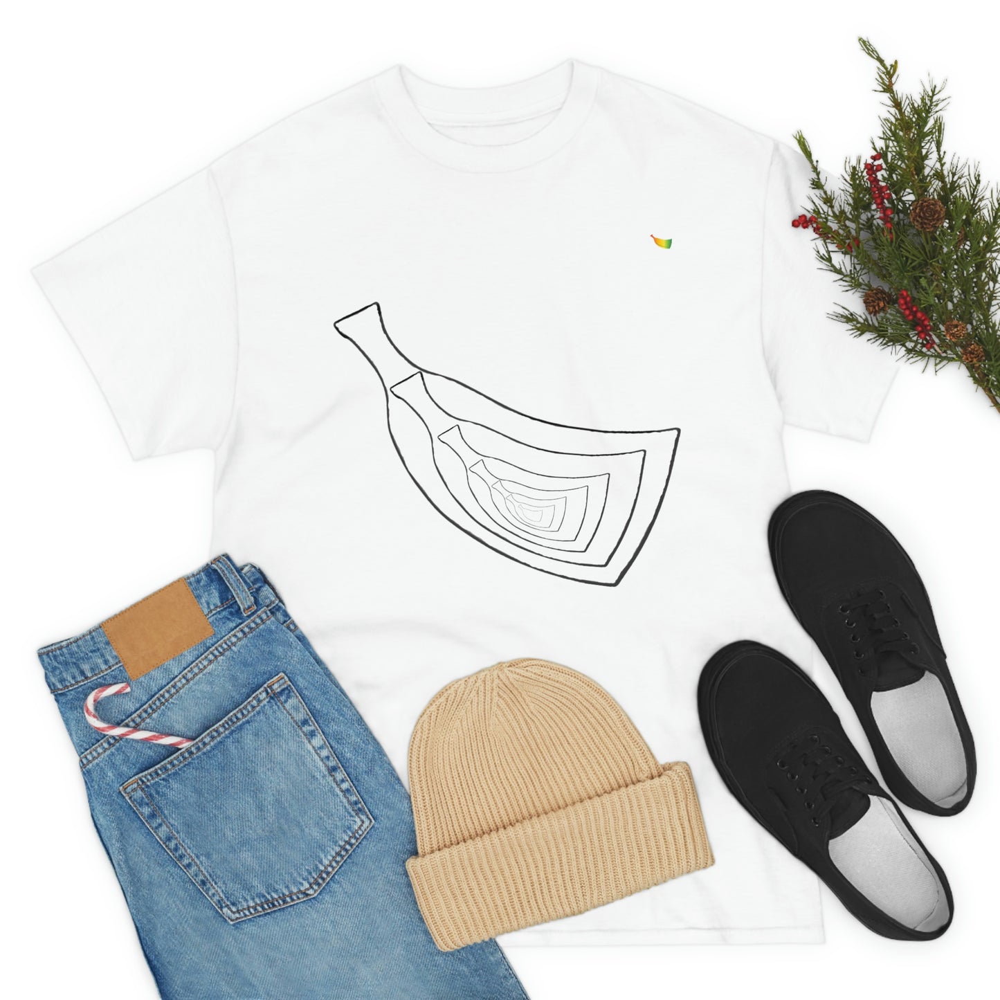 Flavor's Trippy Plantain Heavy Cotton Tee