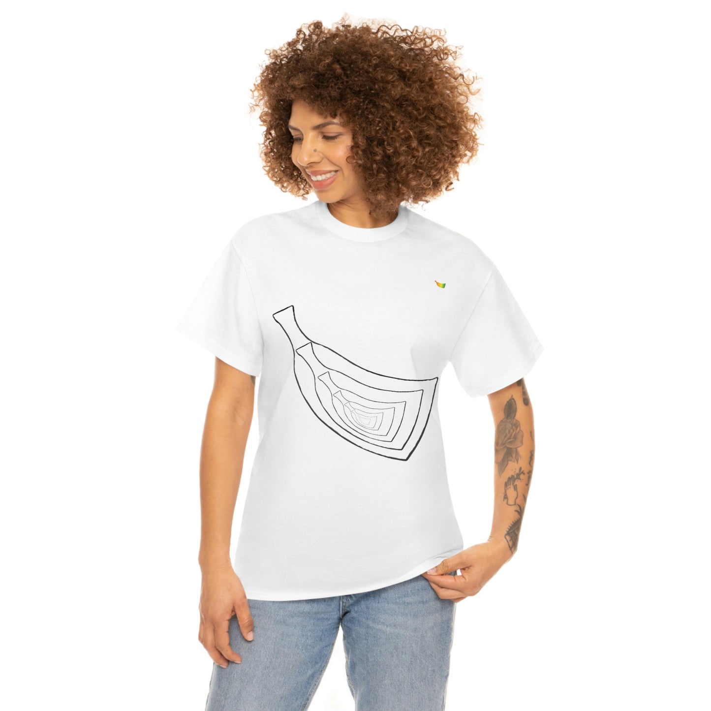 Flavor's Trippy Plantain Heavy Cotton Tee