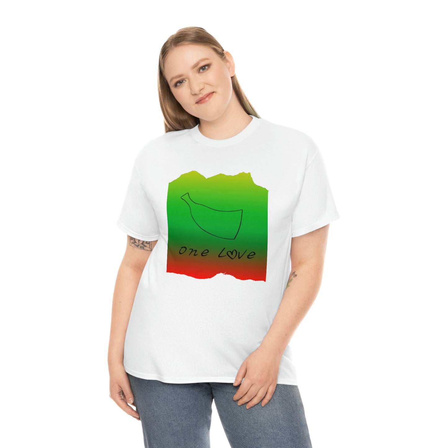 One Love Unisex Heavy Cotton Tee
