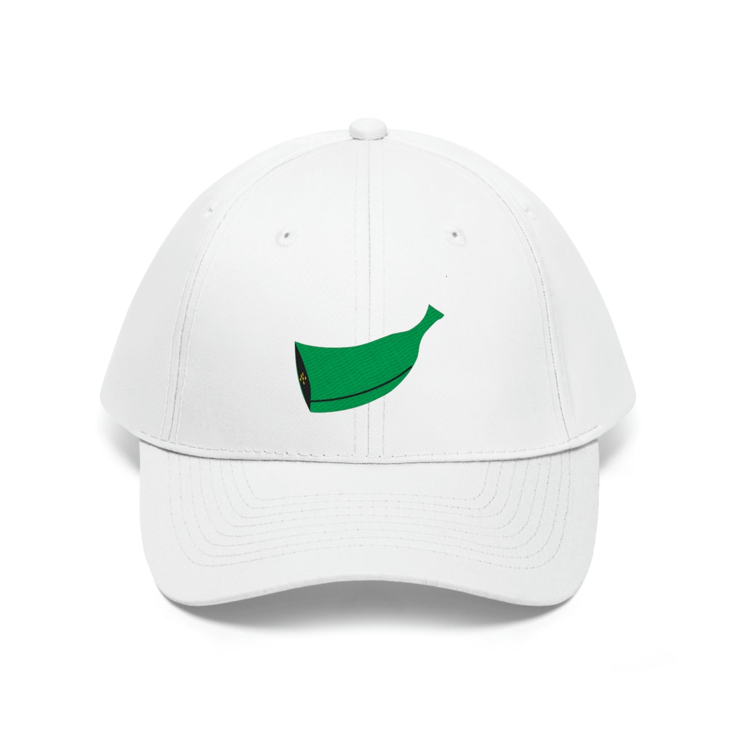 Flavor's Classic Green Plantain Embroidery Unisex Twill Hat