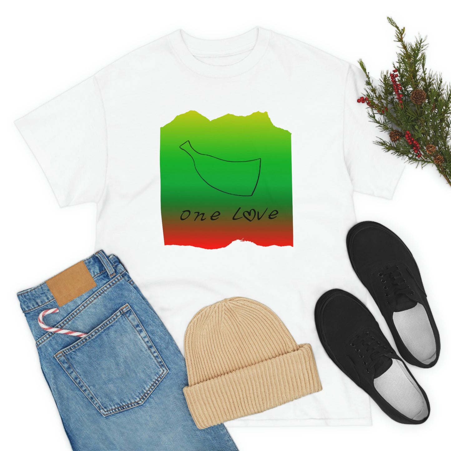 One Love Unisex Heavy Cotton Tee