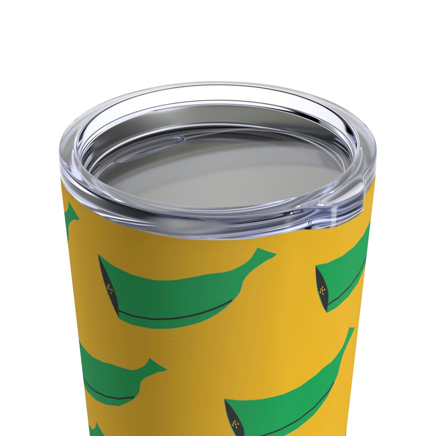 Flavor's Green and Yellow Plantain Vacuum -Insulated Tumbler 20oz