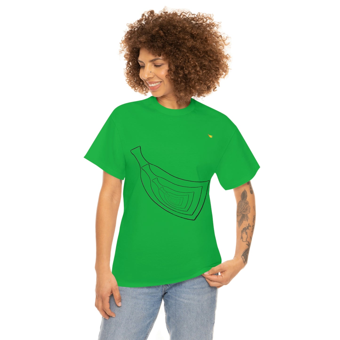 Flavor's Trippy Plantain Heavy Cotton Tee