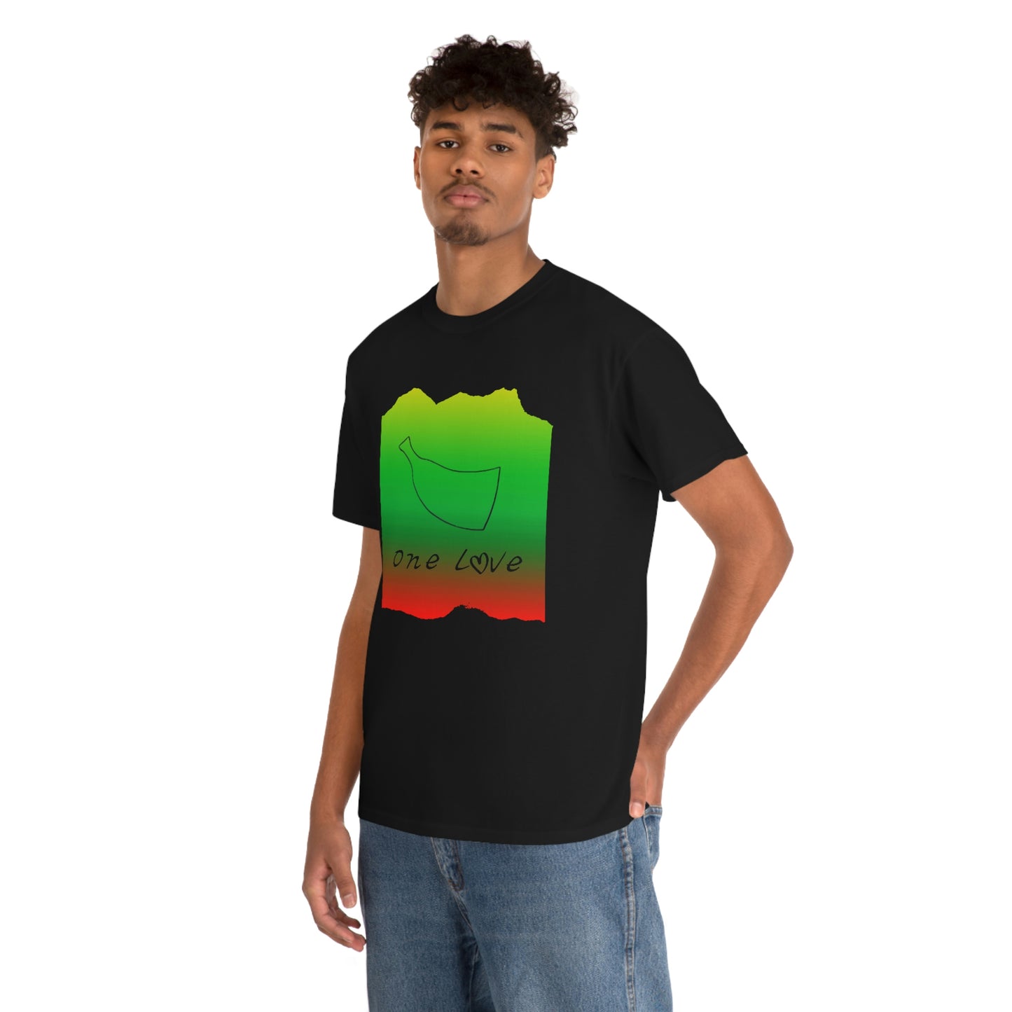 One Love Unisex Heavy Cotton Tee