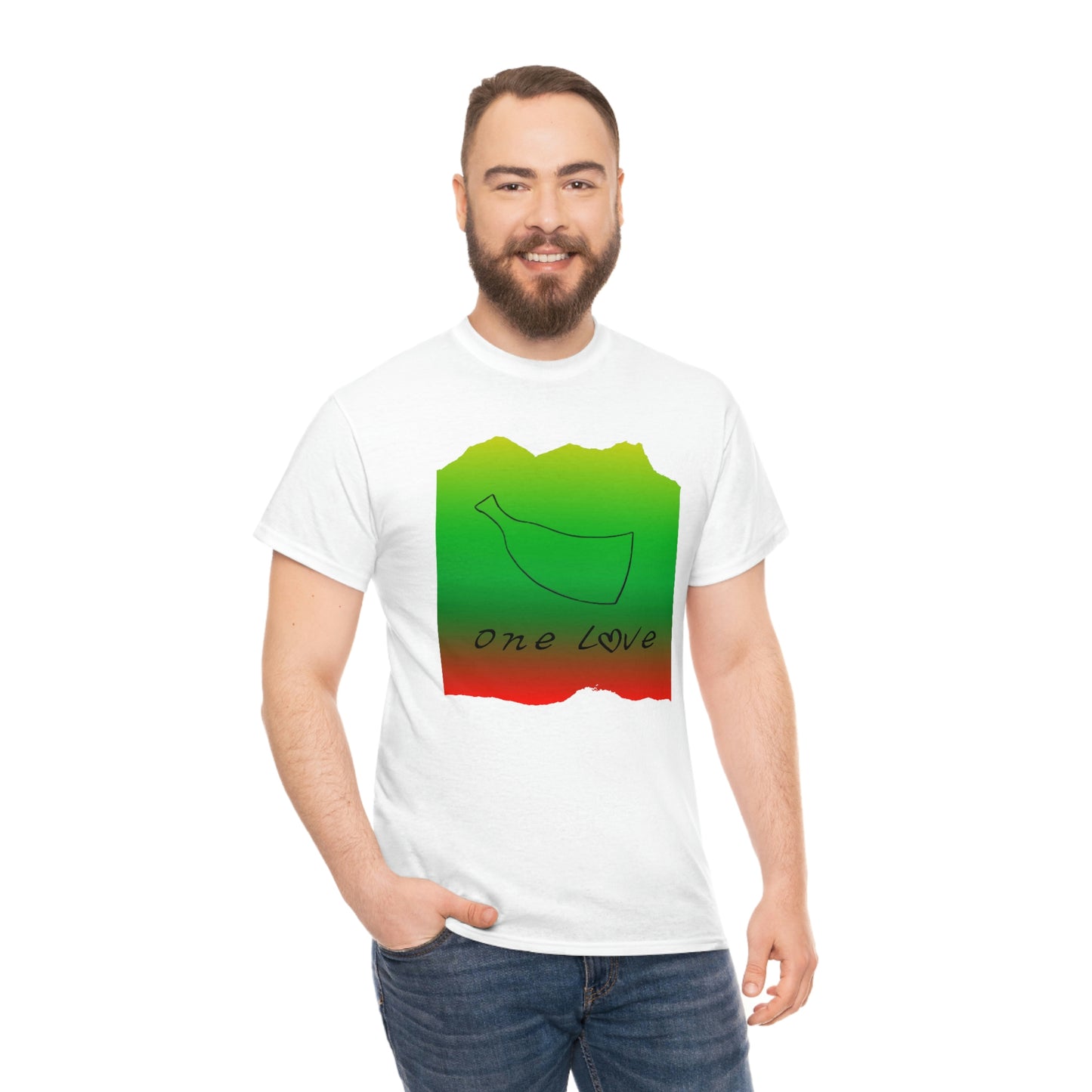 One Love Unisex Heavy Cotton Tee