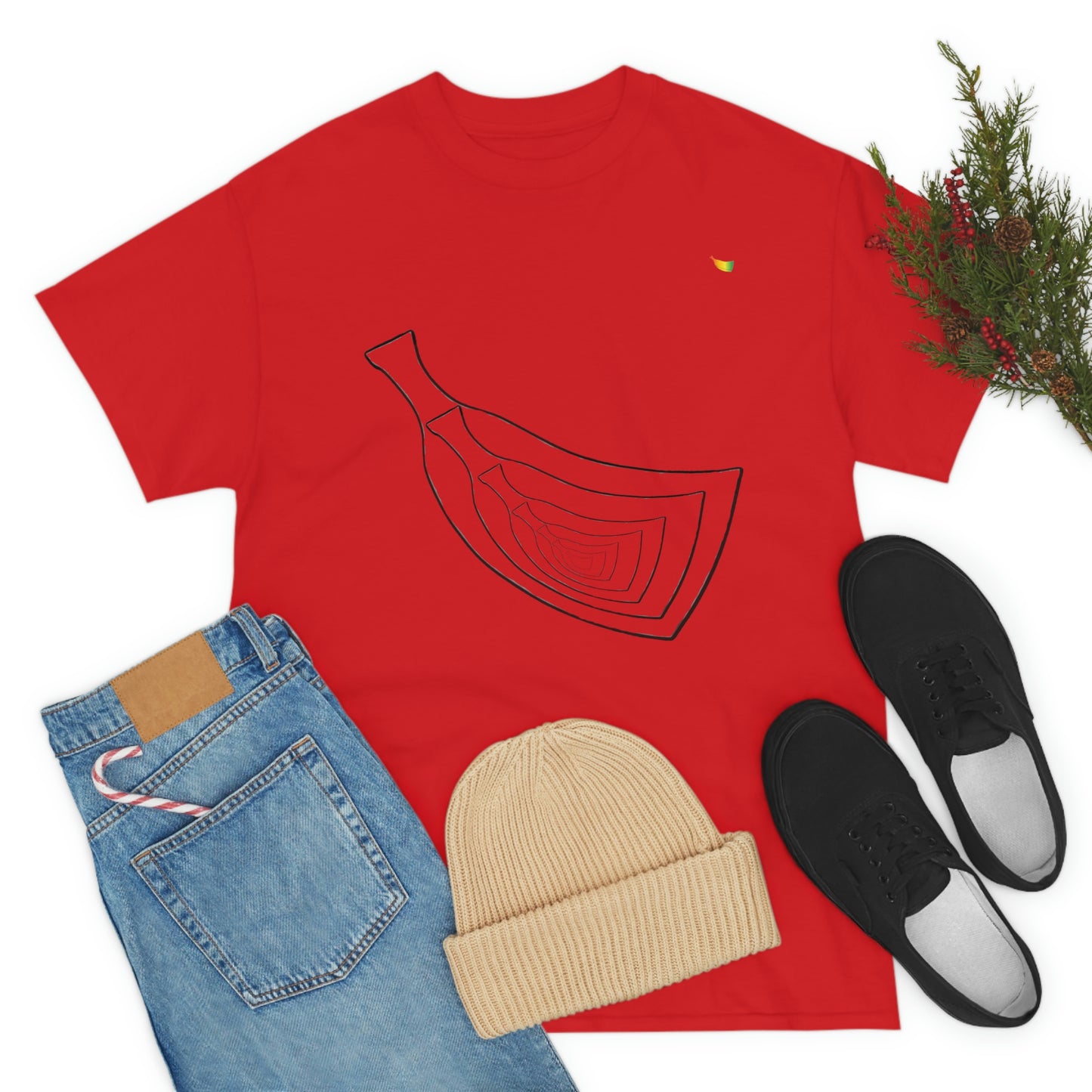 Flavor's Trippy Plantain Heavy Cotton Tee