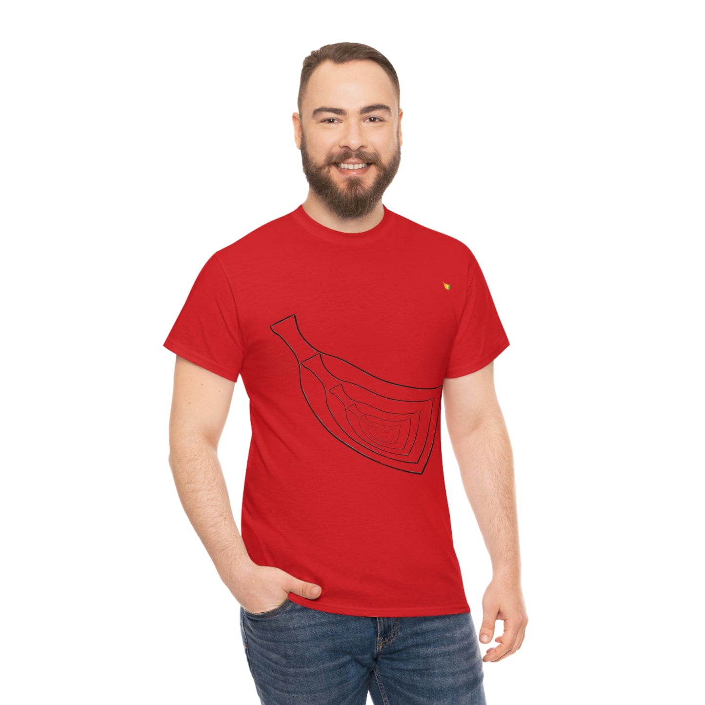 Flavor's Trippy Plantain Heavy Cotton Tee