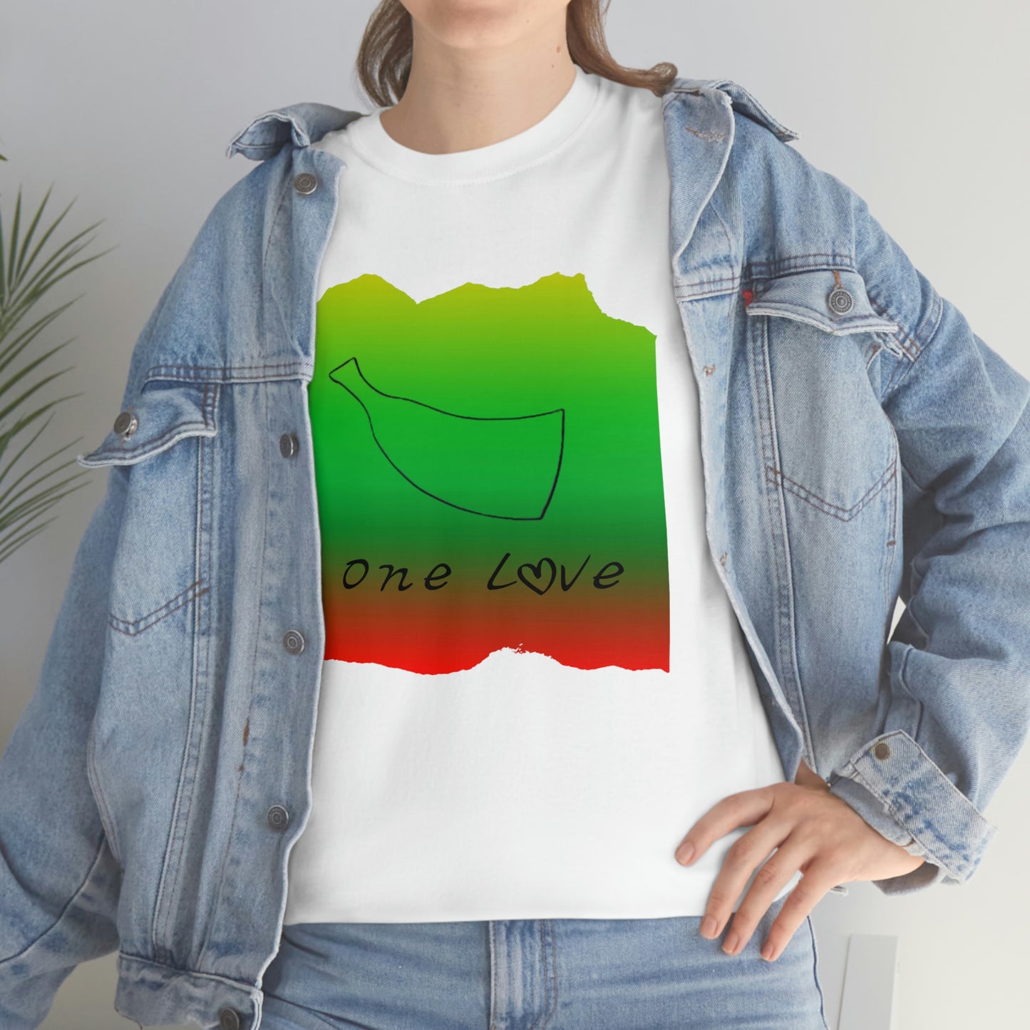 One Love Unisex Heavy Cotton Tee