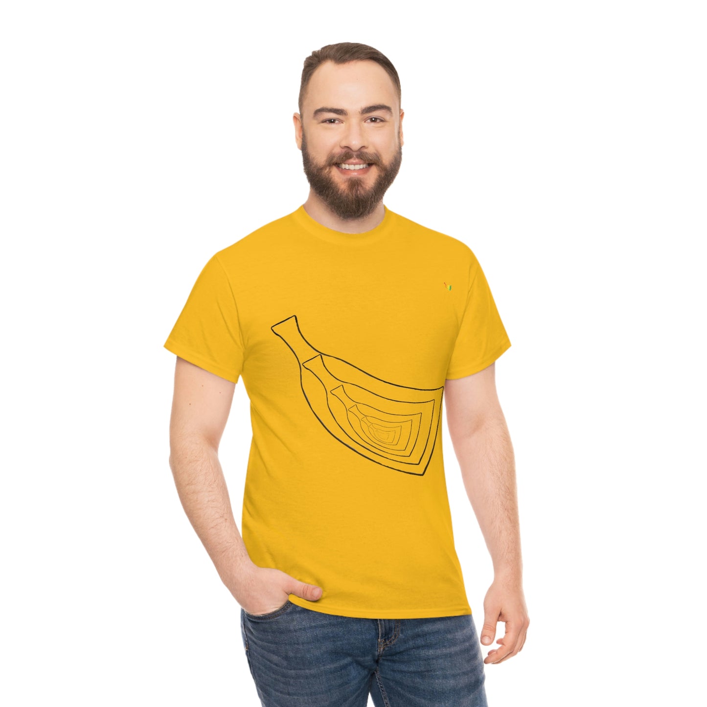 Flavor's Trippy Plantain Heavy Cotton Tee