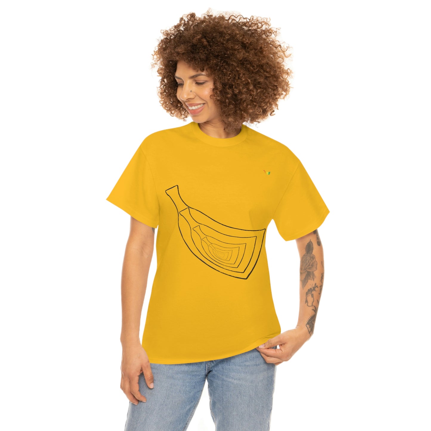 Flavor's Trippy Plantain Heavy Cotton Tee