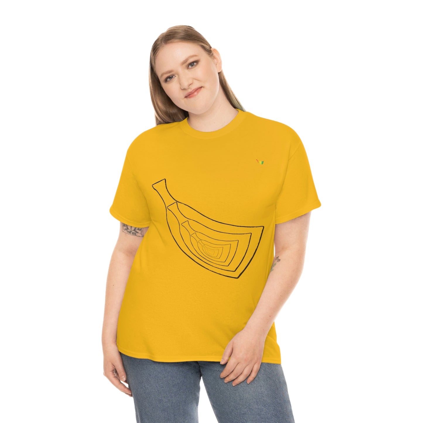 Flavor's Trippy Plantain Heavy Cotton Tee