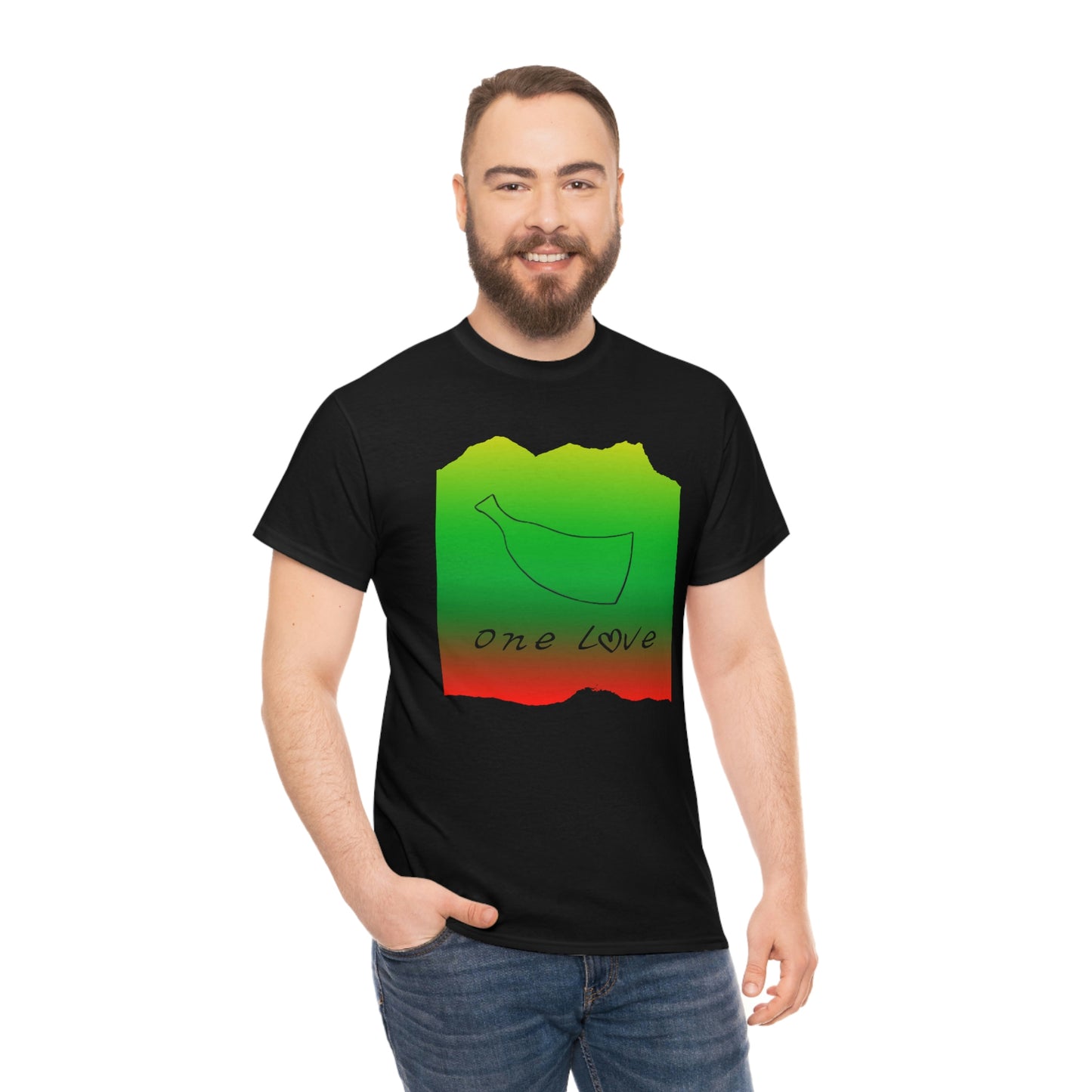 One Love Unisex Heavy Cotton Tee