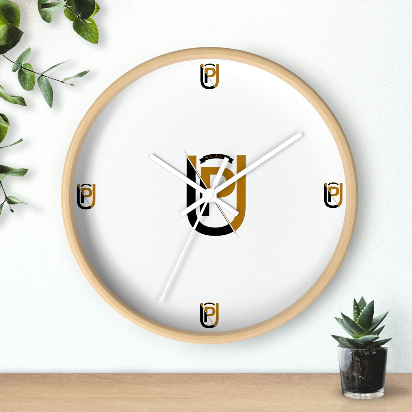 Upscale 2 Wall Clock