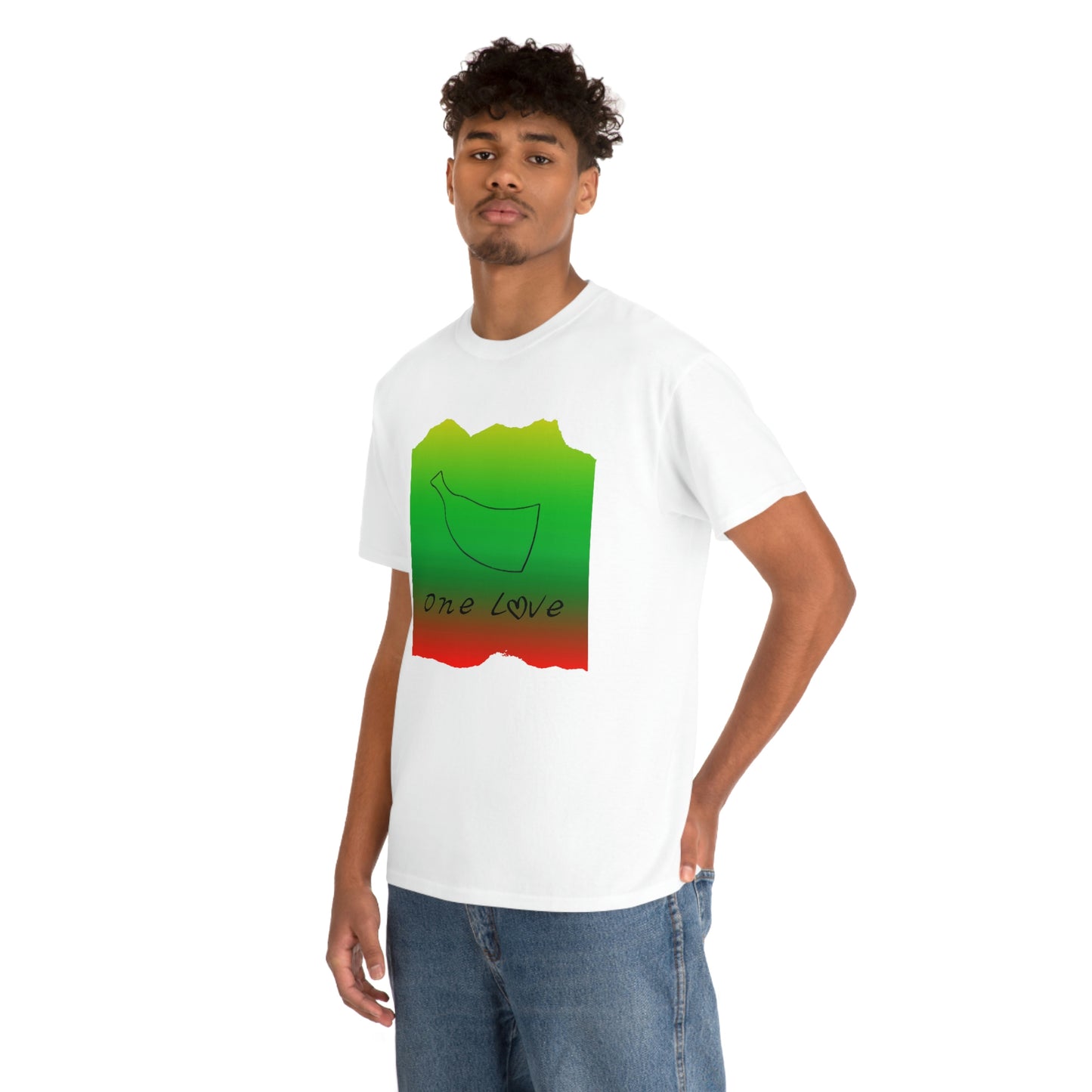 One Love Unisex Heavy Cotton Tee