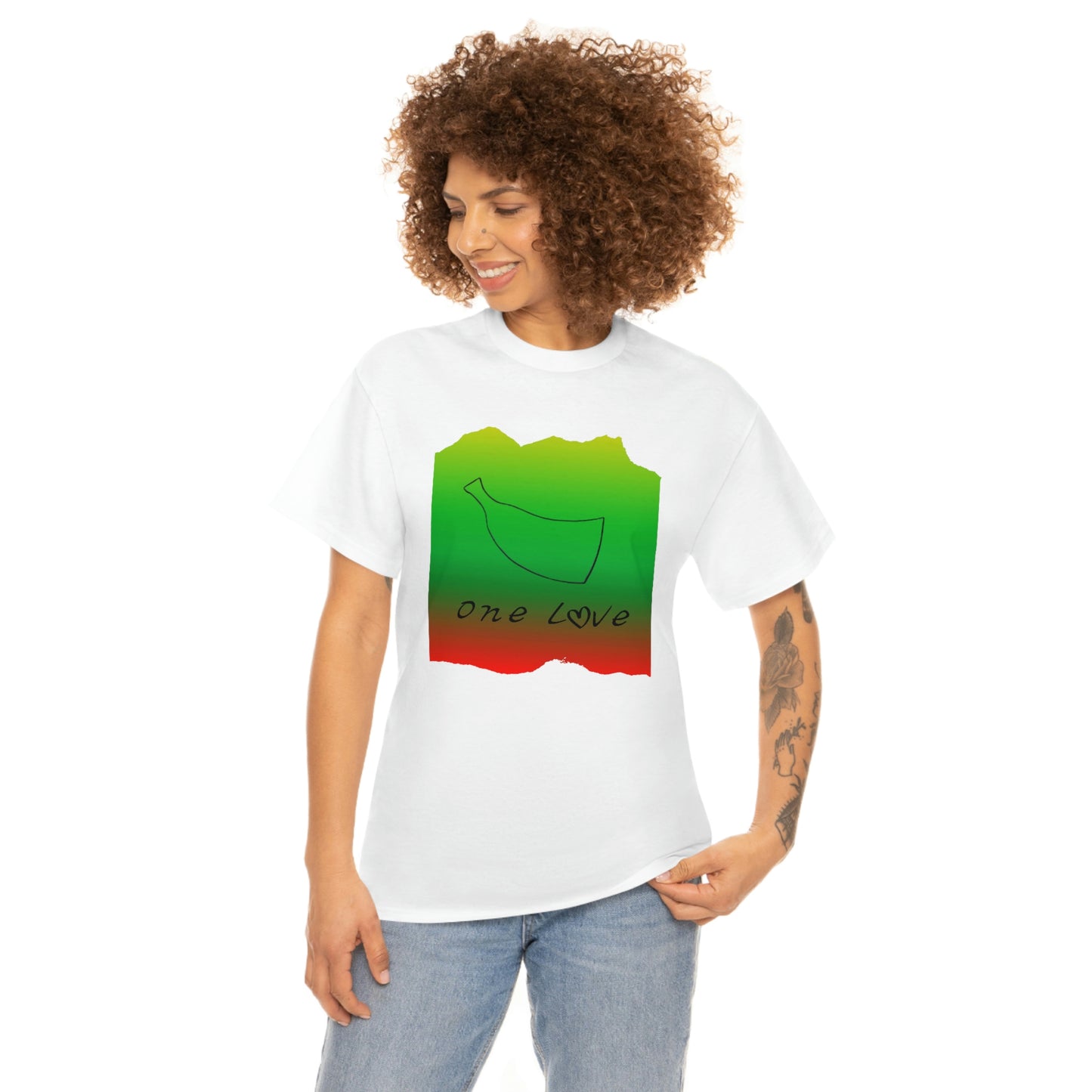 One Love Unisex Heavy Cotton Tee