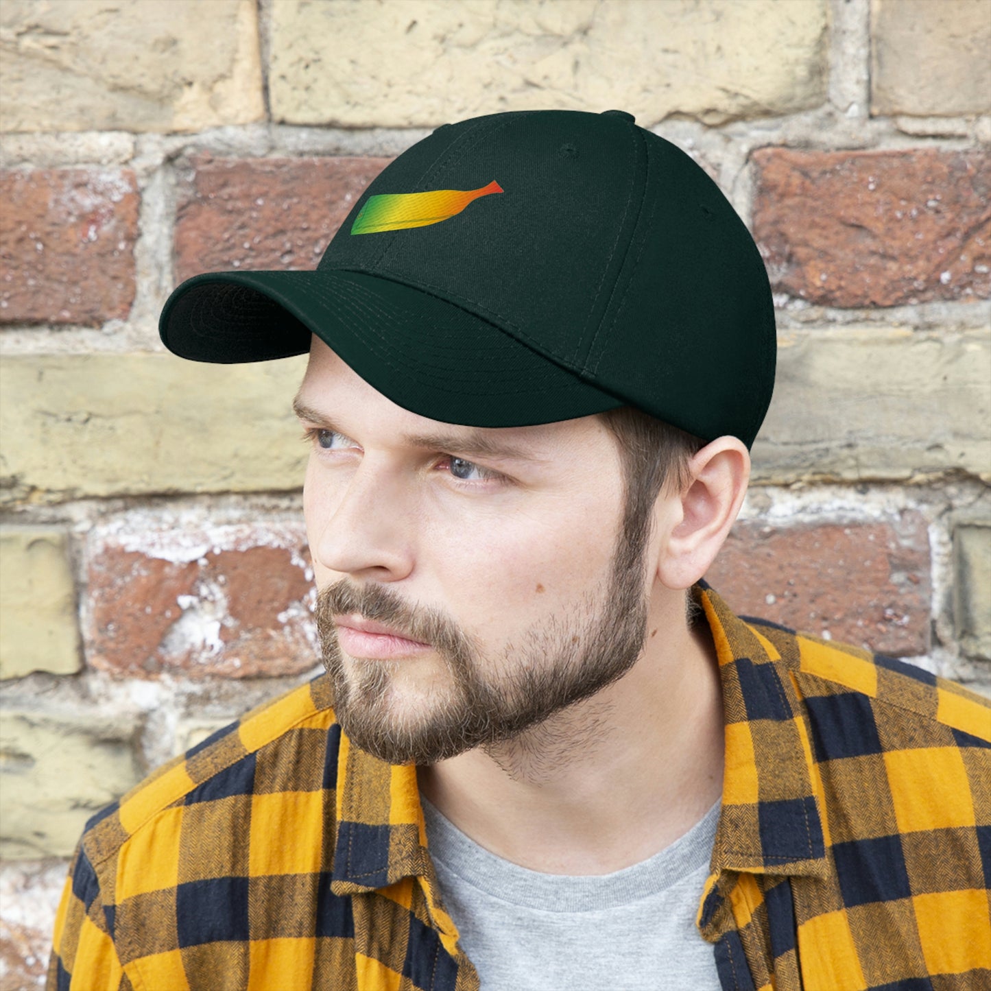 Flavor's Multicolor Embroidery Unisex Twill Hat