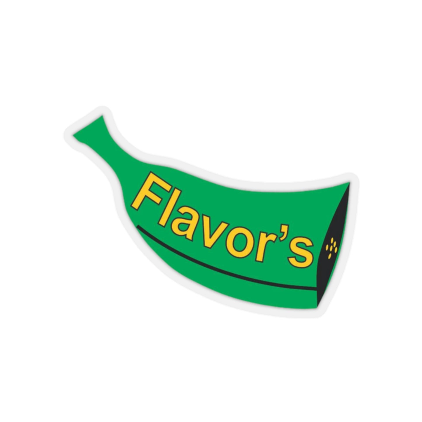 Flavor's Plantain Kiss-Cut Stickers